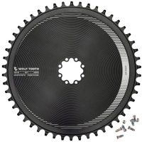 Wolf Tooth Components | Aero Direct Mount Chainrings For Sram 8-Bolt 48T Drop-Stop B | Aluminum