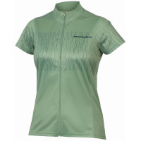 Endura | Women's Hummvee Ray Ss Jersey | Size Extra Small In Jade