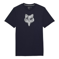 Fox Apparel | The World Short Sleeve Tech T-Shirt Men's | Size Large In Midnight | Polyester