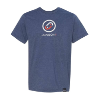 Jensonusa | Navy | Logo Shirt Men's | Size Extra Large | Spandex/polyester