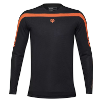 Fox Apparel | Flexair Aviation Long Sleeve Jersey Men's | Size Small In Graphite