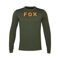 Fox Apparel | Ranger Dr Ls Jersey Aviation Men's | Size Medium In Dark Sage | Polyester