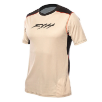 Fasthouse | Alloy Ronin Short Sleeve Jersey Men's | Size Xlarge In Cream | Spandex/polyester