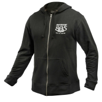 Fasthouse | 805 Fh Og Hooded Zip Up Men's | Size Medium In Black | Polyester