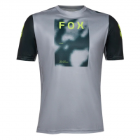 Fox Apparel | Ranger Ss Jersey Race Taunt Men's | Size Medium In Steel Grey | Polyester