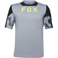 Fox Apparel | Defend Ss Jersey Taunt Men's | Size Small In Steel Grey