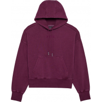 Fox Apparel | W Wordmark Ov Fleece Po Women's | Size Small In Sangria