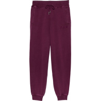 Fox Apparel | W Wordmark Fleece Jogger Women's | Size Small In Sangria