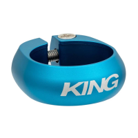 Chris King | Seatpost Collar | Matte Turquoise | 30Mm