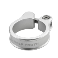 Wolf Tooth Components | Seatpost Clamp 34.9Mm Raw Silver 34.9Mm Raw Silver