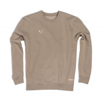 Deity | Tabletop Crew Pullover Men's | Size Large In Sand