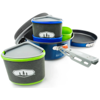 Gsi Outdoors | Bugaboo Ceramic Backpacker Cookset | Nylon