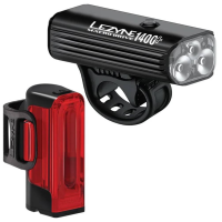 Lezyne | Macro Drive 1400+/strip Drive Pro 400+ Lights Pair Satin Black