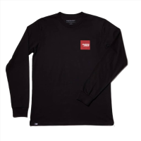 Santa Cruz Bicycles | Squared T-Shirt Long Sleeve Men's | Size Medium In Black | 100% Cotton