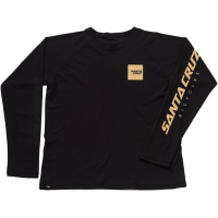 Santa Cruz Bicycles | My24 Ls Tech T-Shirt Squared Men's | Size Medium In Black