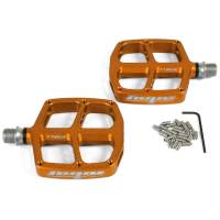 Hope Technology | F12 Kids Flat Pedals Orange | Aluminum