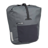 Salsa | Exp Series Agave Pannier - Black | Gray | 12.5L Roll Top | Nylon