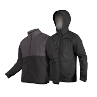 Endura | Hummvee 3-In-1 Waterproof Jacket Men's | Size Medium In Black | Polyester