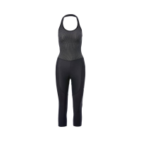 Giro | Women's Chrono Halter Bib Knicker | Size Large In Black | Nylon