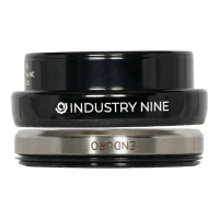 Industry Nine | Irix Ec 44 Lower Headset Ss Bearings | Red | Bottom Cup