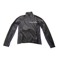 Castelli | Squadra Stretch Women's Jacket | Size Extra Large In Light Black/dark Gray | Nylon