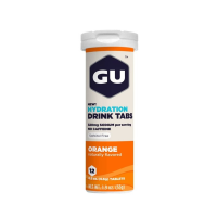 Gu Sports | Electolyte Drink Tablets - 8 Box | Orange | 8 Tube Box