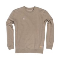 Deity | Tabletop Crew Pullover Men's | Size Small In Sand