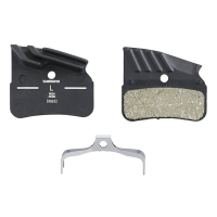 Shimano | N03A-Rf Resin Disc Brake Pads Resin Compound, Finned Alloy Back Plate, One Pair