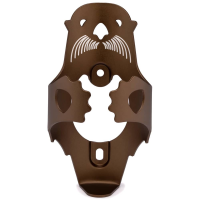 Portland Design Works | Otter Water Bottle Cage Brown | Aluminum