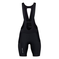 Pearl Izumi | Women's Expedition Bib Short | Size Extra Small In Black | Nylon