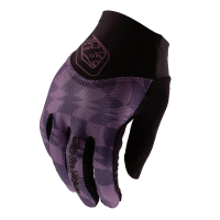 Troy Lee Designs | Women's Ace 2.0 Glove | Size Small In Twisted Checkers Deep Purple