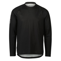 Poc | M's Essential Mtb Ls Jersey Women's | Size Medium In Uranium Black | Polyester