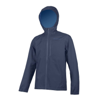 Endura | Hummvee Waterproof Hooded Jacket Men's | Size Xx Large In Ink Blue