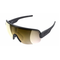 Poc | Aim Sunglasses Men's In Uranium Black/clarity Road/partly Sunny Gold | Rubber