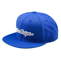 Troy Lee Designs | Flat Bill Snapback Men's In Signature Blue