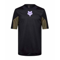 Fox Apparel | Defend Ss Jersey Park Men's | Size Medium In Black