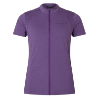 Endura | Women's Loop S/s Zipped Jersey | Size Medium In Heather