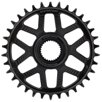 E.thirteen | Helix Race E*spec Turbo Lev 2.1/2.2 Chain Ring 34T Dm Blk 9Mm Offset | Aluminum