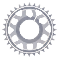 E.thirteen | Helix Race E*spec Kenevo/levo Sl 1.1 Chain Ring 34T Dm Blk -4Mm Offset | Aluminum