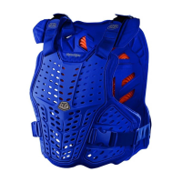 Troy Lee Designs | Rockfight Ce Chest Protector Men's | Size Extra Large/xx Large In Blue