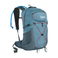 Camelbak | Women's Fourteener 24 100Oz Hydration Pack 100Oz, Smoke Blue/fiery Coral | Nylon