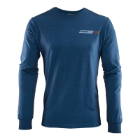 Leatt | Long Shirt Core Men's | Size Small In Denim | Polyester