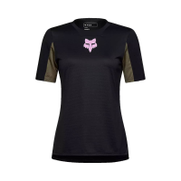 Fox Apparel | W Defend Ss Jersey Park Women's | Size Extra Small In Black