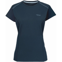 Rab | Force T-Shirt Wmns Women's | Size Extra Small In Tempest Blue