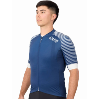 Capo Cycling Apparel | Capo Sc Avanti Jersey Men's | Size Medium In Midnight Blue/bone