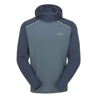 Rab | Force Hoody Men's | Size Medium In Tempest Blue/orion Blue | 100% Polyester