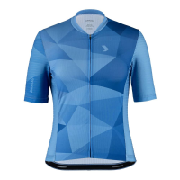 Louis Garneau | Women's Premium Jersey | Size Small In Sky Blue/steel Blue