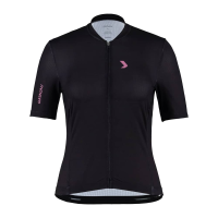 Louis Garneau | Women's Classic Eco Jersey | Size Medium In Black/antic Pink