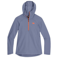 Outdoor Research | Women's Freewheel Half Zip Hoodie | Size Large In Summit | Nylon