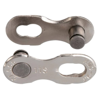 Kmc | Missinglink-11 Connector 11-Speed Reusable | Silver | 2 Pairs/card